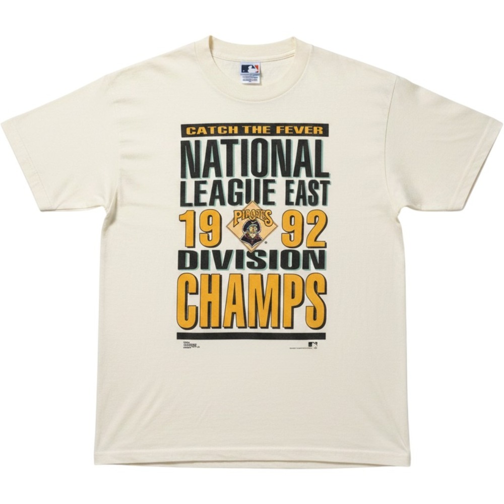 Vintage 1992 Pittsburgh Pirates Salem Sportswear NL East Champs T-Shirt Large